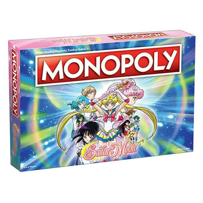 NEW Monopoly Sailor Moon Anime Licensed Property Trading Board Game DEALS