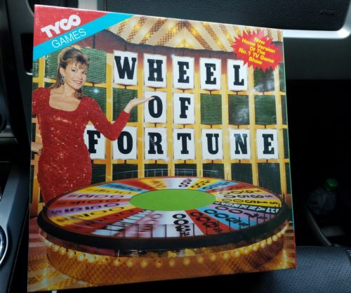 Tyco Wheel Of Fortune 1992 Board Game Complete Vintage No.1 TV Game Show - New