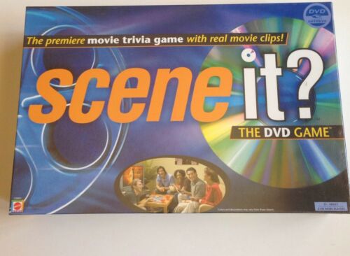 Movie Dvd Scene it Board Game 2003 New In Package By Mattel