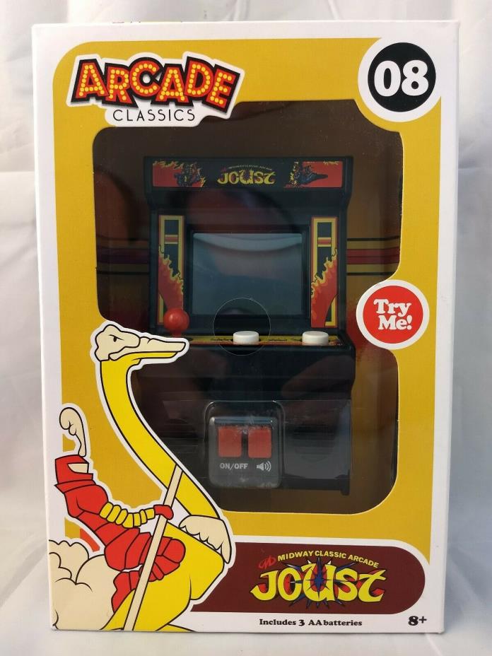 Joust Mini Arcade Classics Midway Game #8