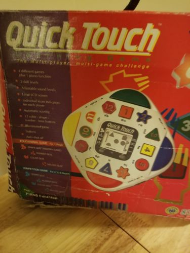 Vintage Radio shack Quick Touch Electronic  Learning Game