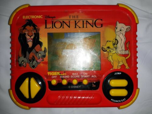 Tiger Electronic Hand held Game - Disney's The Lion King 1990 Tested