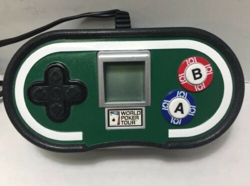 JAKKS 2004 World Poker Tour Plug and Play TV Video Interactive Handheld Game