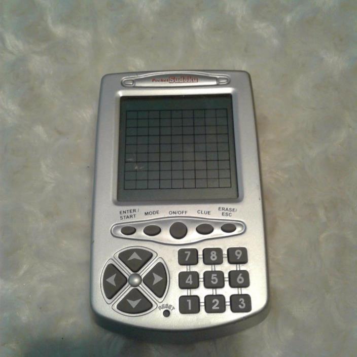 Pocket Sudoku Hand Held Device by Westminster Games Tested Works