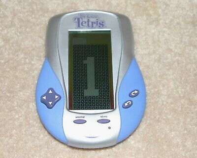 Radica 2002 Big Screen Tetris Handheld Electronic Game - Tested Working