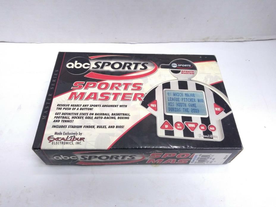 ABC Sports, sports master game master series.  Vintage new