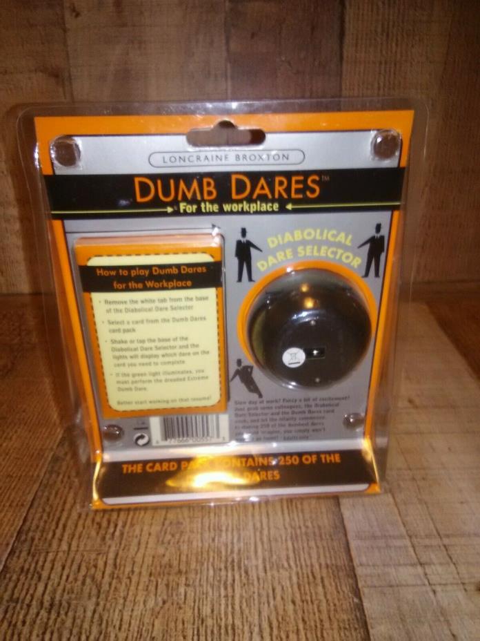 Dumb Dares for the Workplace  250 duh, diabolical dares  NEW  interoffice gift