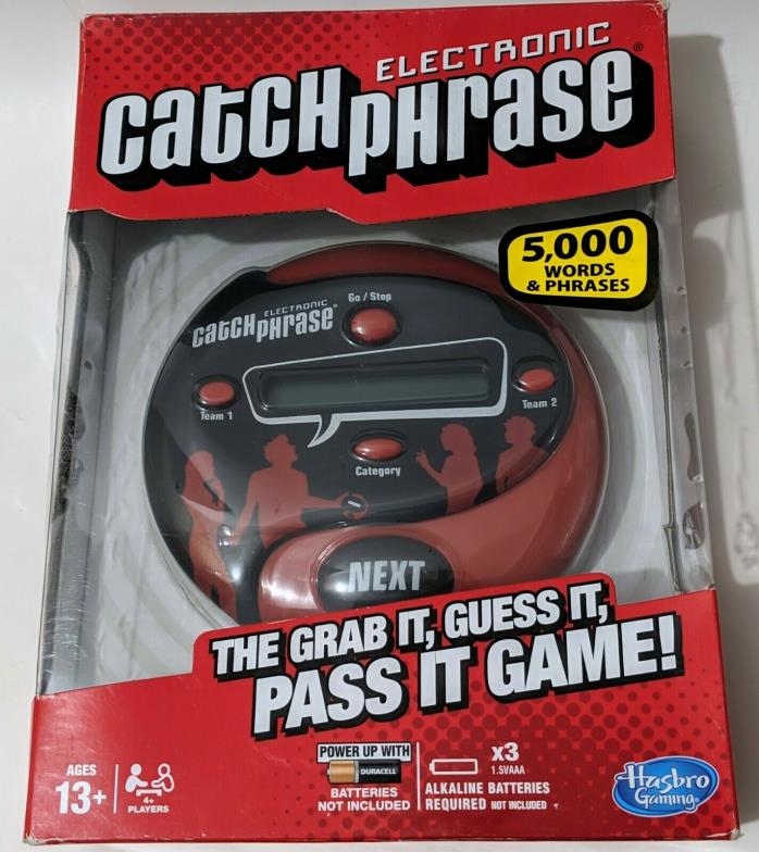Electronic Catch Phrase by Hasbro Gaming New
