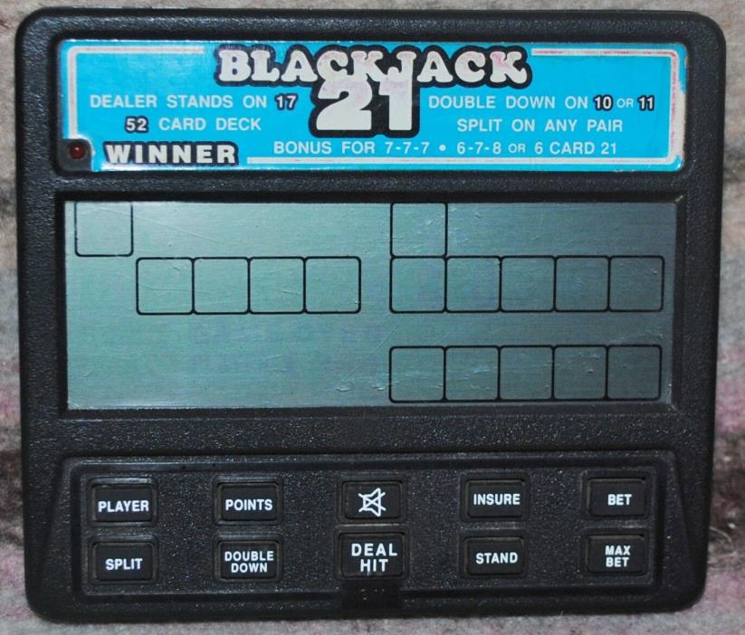Blackjack 21 Radio Shack Electronic Game Casino,Tested,Works, FREE SHIPPING