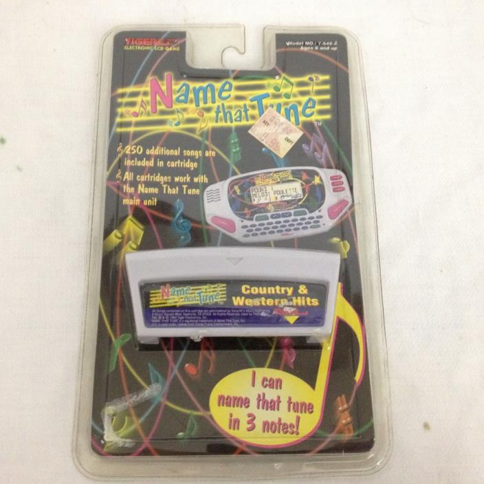 TIGER ELECTRONICS NAME THAT TUNE EXPANDABLE CARTRIDGE COUNTRY & WESTERN HITS