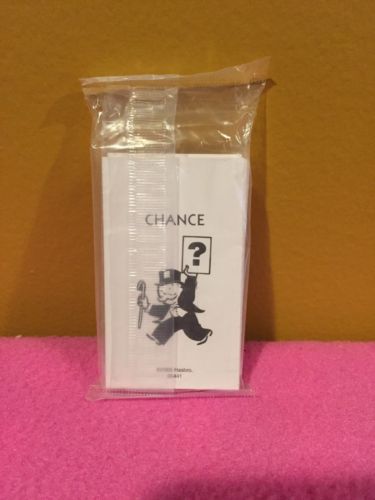 Parker Brothers Monopoly Junior Chance Game Cards Replacement Parts