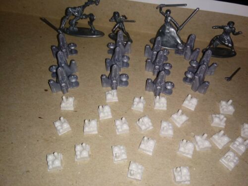 Monopoly Star Wars The Clone Wars Game Replacement Game pieces 2008 figure lot