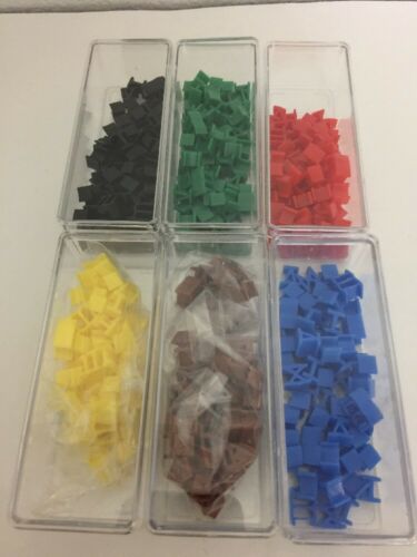 Risk Board Game Armies 1980 Replacement Parts Additional 6 Colors