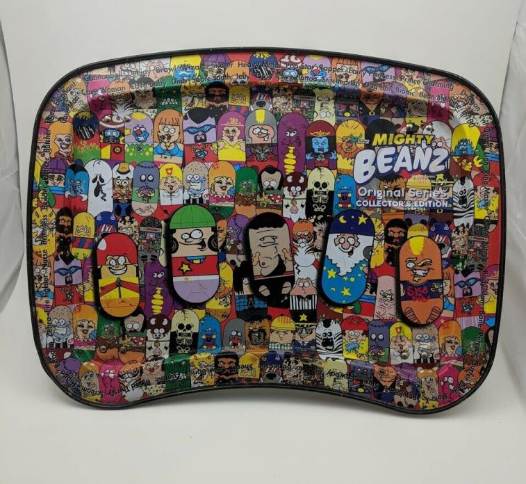 Rare 2003 Mighty Beanz Original Series Collector's Edition Metal TV Tray!