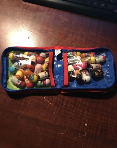 2003 Mighty Beanz Original Series Collection / Lot With Carrying Case