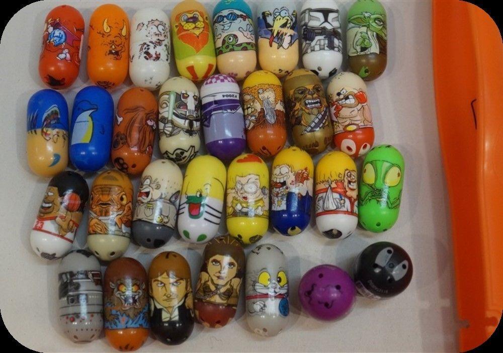 Lot of 31 Jumping Beans Beanz with Orange Flip Track