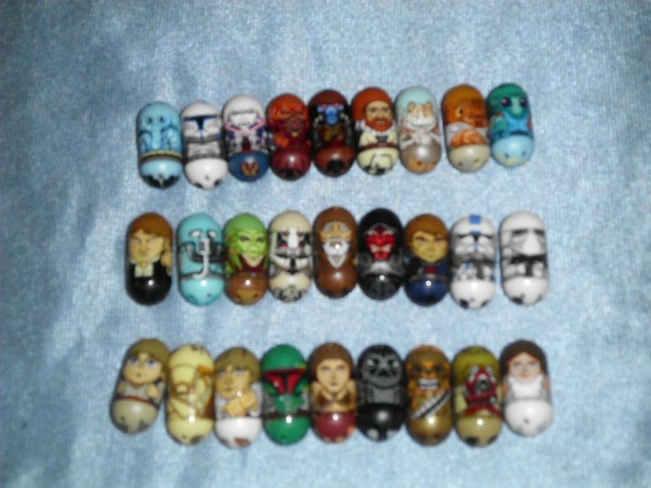Lot of 27 Star Wars Mighty Beanz NEW
