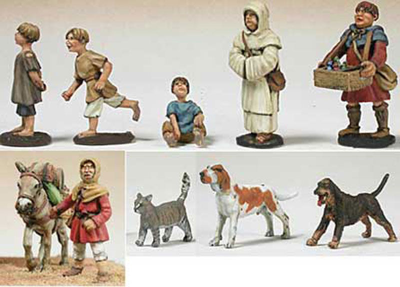 MIRLITON - MEDIEVAL VILLAGE CHARACTERS