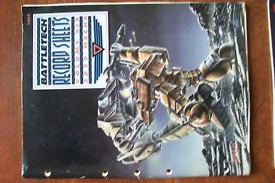 BATTLETECH GAME BOOK # 1668 RECORD SHEETS VOLUME SIX 3055 MECHS