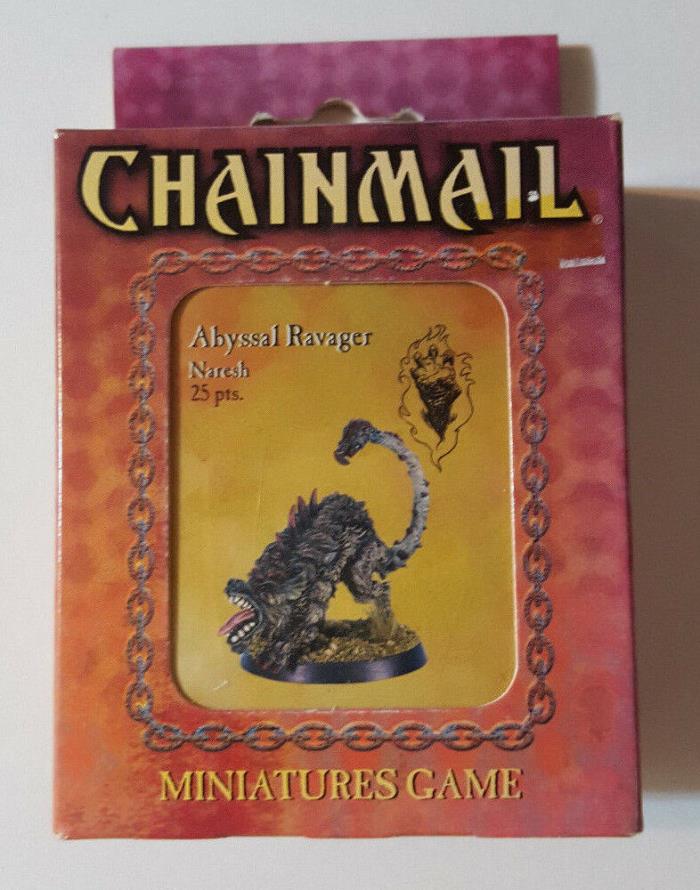WOTC Dungeons & Dragons Chainmail Naresh - Abyssal Ravager (METAL OOP MIB)