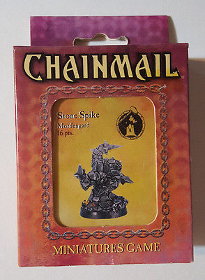 WOTC Dungeons & Dragons Chainmail Mordengard - Stone Spike (METAL OOP MIB)