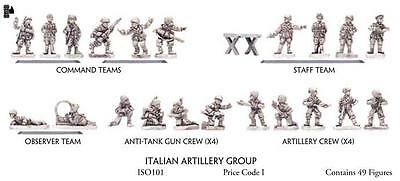 Flames of War - Italian: Italian Artillery Group (Blister)  ISO101