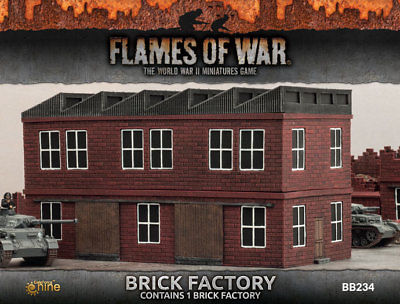 Flames of War: Battlefield in a Box: Brick Factory FOW BB234