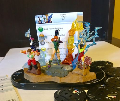 Heroclix Teen Titans Gen 13 T004 W/all Figures