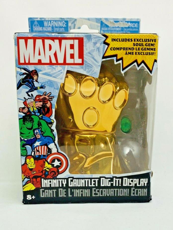 Marvel Infinity Gauntlet Dig it Display with Soul Gem  - Avengers Infinity War