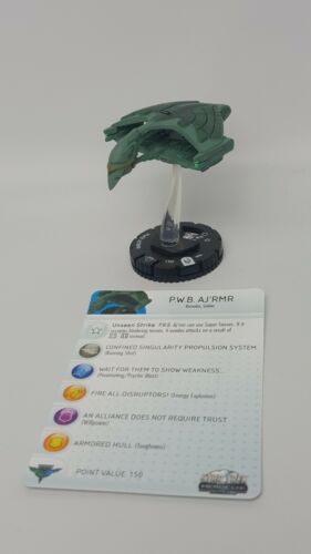 Heroclix Star Trek Tactics 3 III Wizkids P W B Ajrmr No 004 w Card