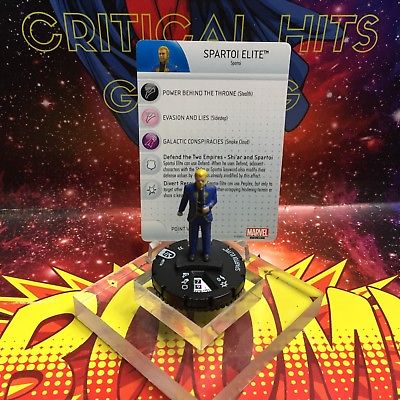 Marvel Heroclix SPARTOI ELITE 011A Guardians of the Galaxy NM!