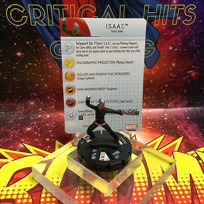 Marvel Heroclix I.S.A.A.C. 045 ISAAC Guardians of the Galaxy NM!