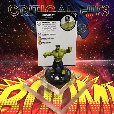Marvel Heroclix ONI HULK 007 What If? NM!