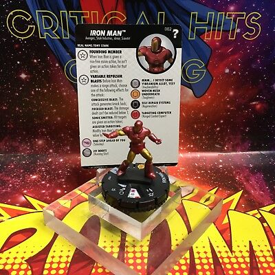 Marvel Heroclix IRON MAN 002 What If? NM!