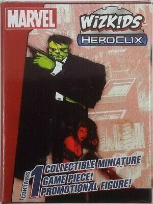 Heroclix Hulk & Red She-Hulk Convention Promo Figures WizKids SEALED IN BOX