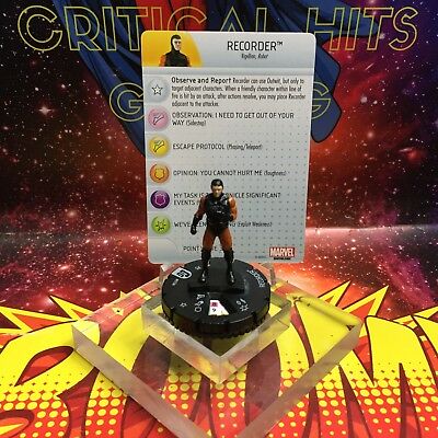 Marvel Heroclix RECORDER 013A Guardians of the Galaxy NM!