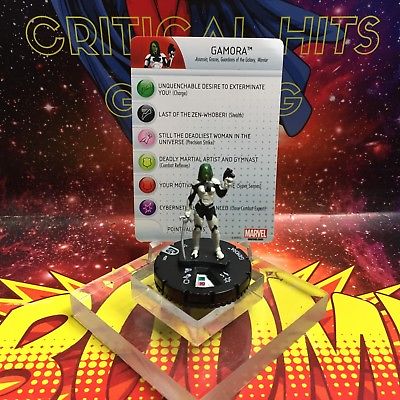 Marvel Heroclix GAMORA 001 Guardians of the Galaxy NM!