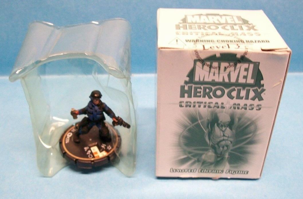 Heroclix Critical Mass Level 3 Roger Falcone #204 Limited Edition