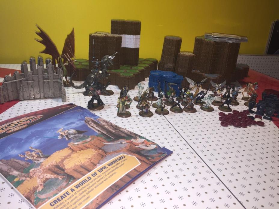 Heroscape The Battle Of All Time 2nd Edition ( Incomplete ) Board Game Lot