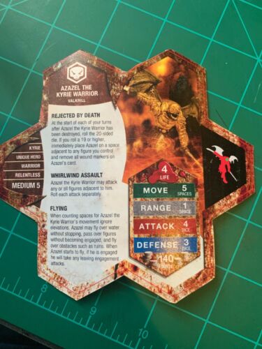 Heroscape Azazel The Kyrie Warrior C3V Customs
