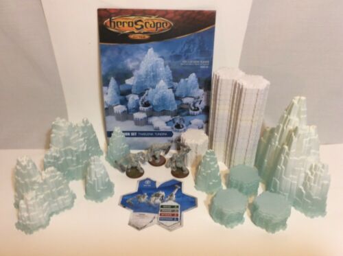 Heroscape Thaelenk Tundra 18 (2) Hex And 6 (1) Hex Tiles