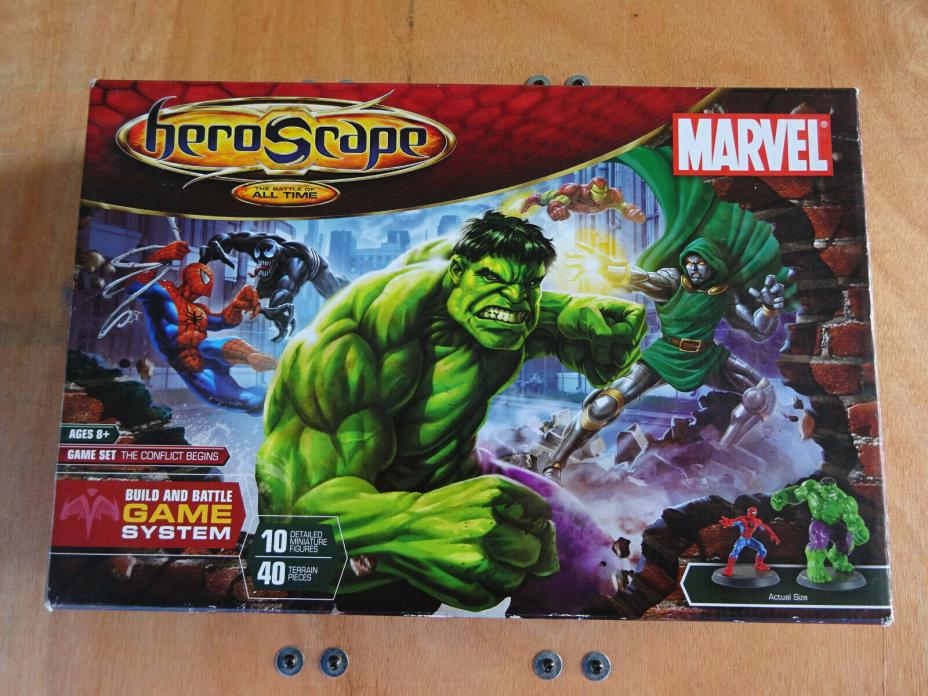 Marvel Heroscape, Master Set: the Conflict Begins / Complete, New open box