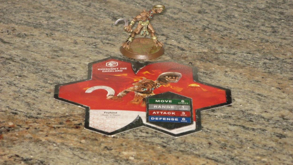 Heroscape Khosumet The Darklord - Wave 3 Jandar's Oath
