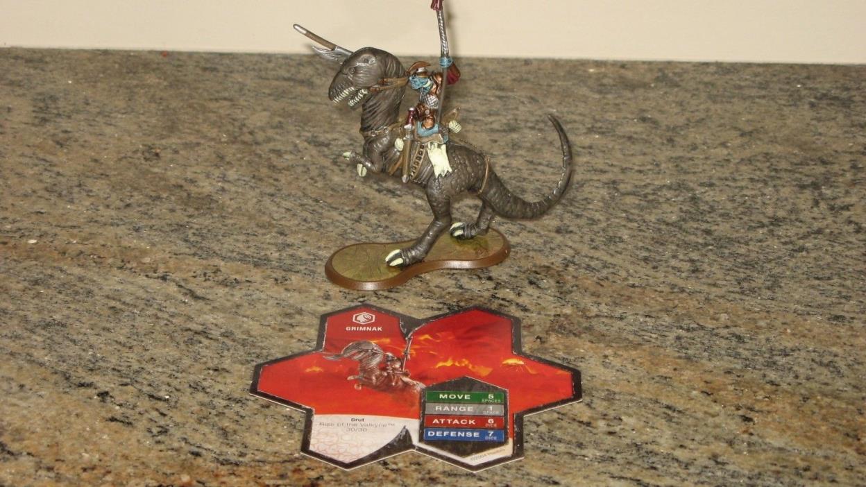 Heroscape Grimnak - Rise Of The Valkyrie Master Set