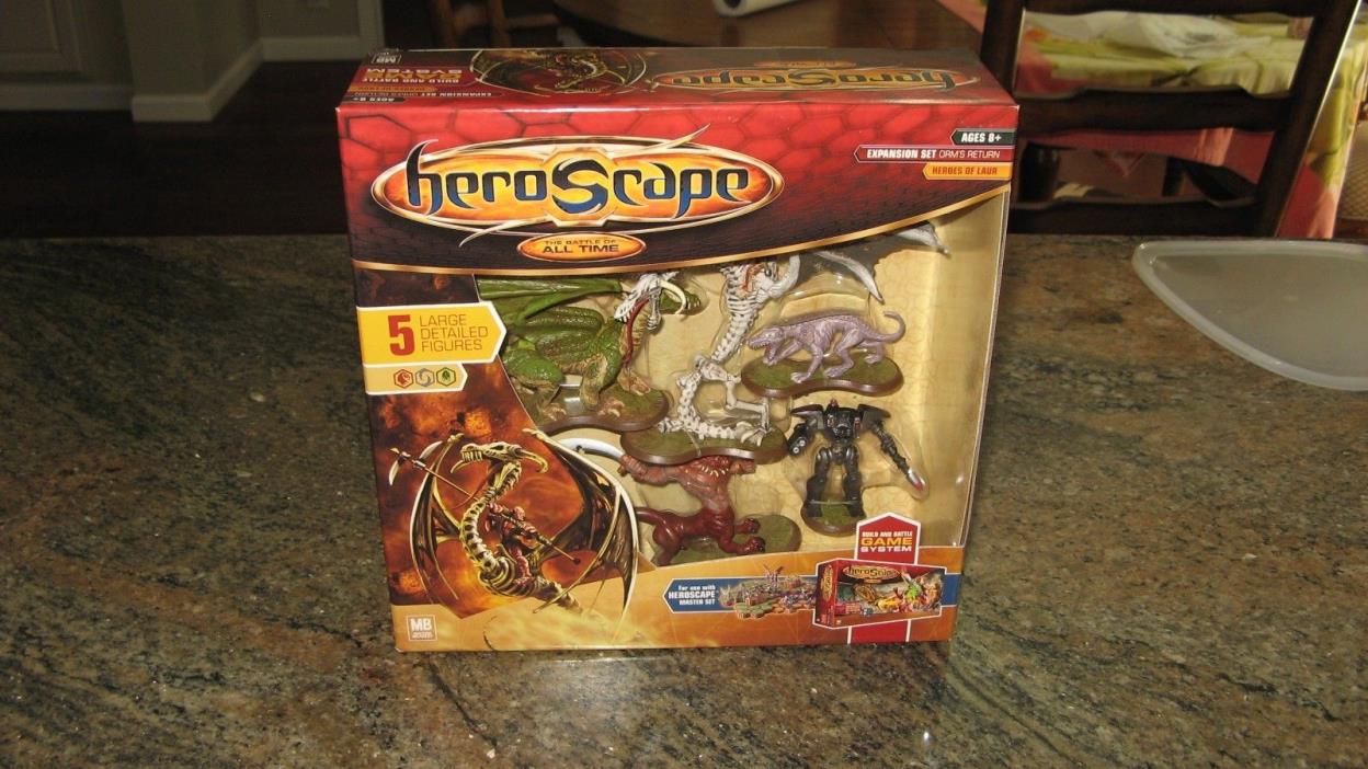Heroscape Orm's Return - Heroes of Laur Expansion Set Box, Factory-Sealed