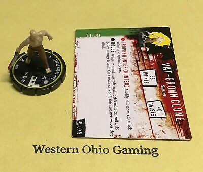 Horrorclix The Lab Vat-Grown Clone #079 Rookie USED Figure from Booster Pack