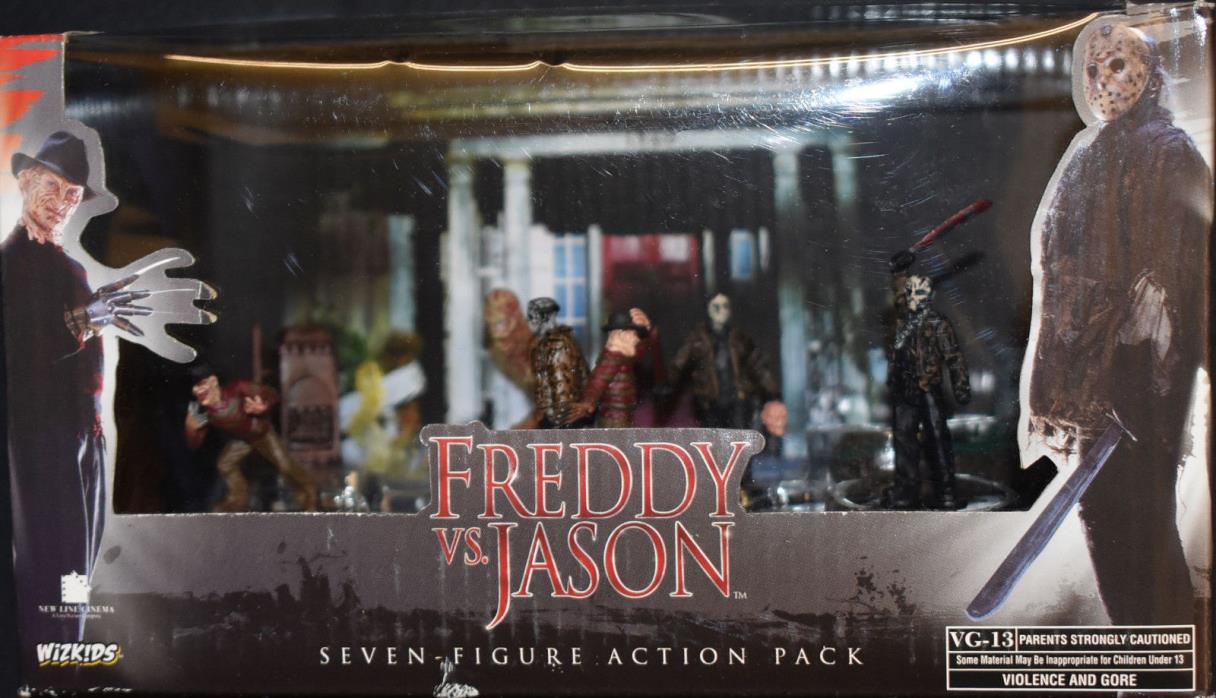 Wizkids Games Horrorclix Action Pack Freddy Vs. Jason Seven figure action pack