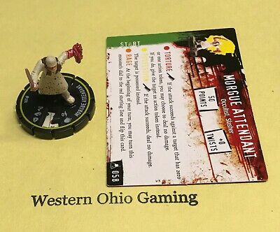 Horrorclix The Lab Morgue Attendant #058 Rookie USED Figure from Booster Pack