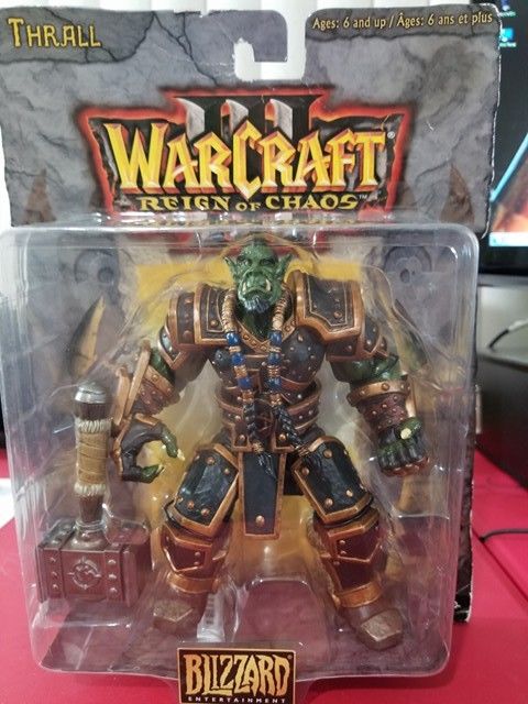 Warcraft 3 Orc Warchief Thrall Reign of Chaos Action Figure