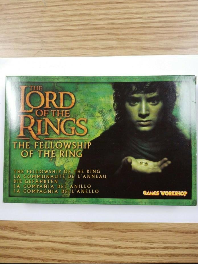 LORD OF THE RINGS FELLOWSHIP OF THE RING GAMES WORKSHOP - Metal Figures NEW!!!